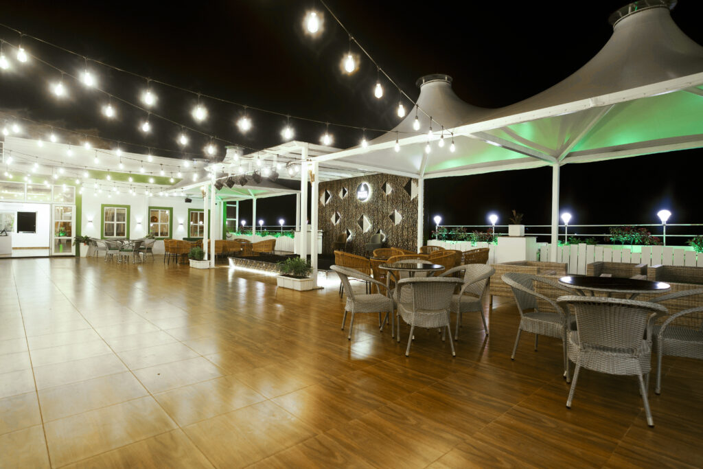 Best rooftop restaurant in Puri - Namaste Puri rooftop view