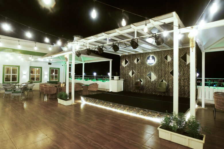 Best rooftop restaurant in Puri - Namaste Puri rooftop view